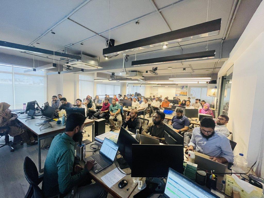 Practical ERPNext training session at Kavion Tech